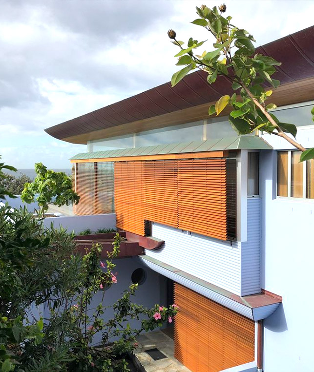 Exterior Cedar Supplier for Sydney's Home Seaforth Blinds